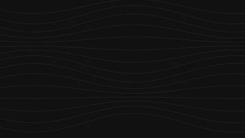 Minimalist abstract pattern of horizontal dashed lines on black background Stock Footage 335145953