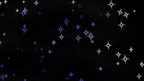 Minimalist Abstract Pattern: Seamless Digital Background with Twinkling Glow Stock Footage 283458412