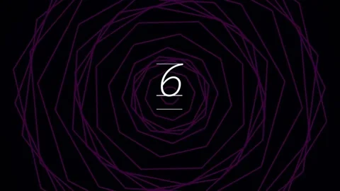 Minimalist abstract purple vortex tunnel background for modern corporate desi Stock Footage 342094380