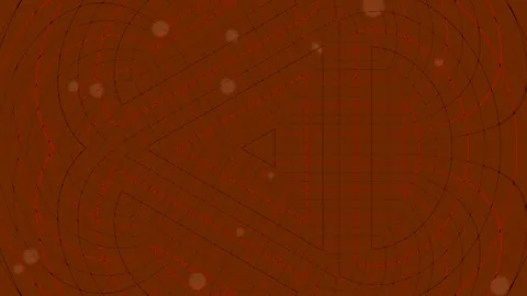 Minimalist abstract red background with intersecting geometric lines and cl.. Stock Footage 339488425