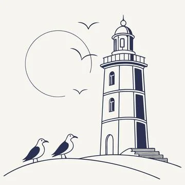 Minimalist Abstract Vector Art with Subtle Depth and Clean Lines Stock Illustration