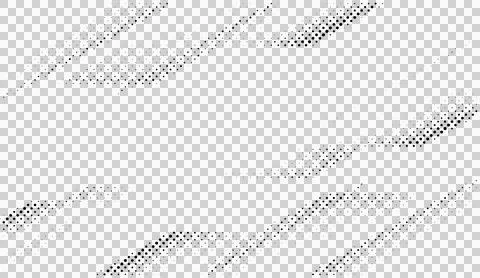 Minimalist abstract wave of scattered dots. Stock Illustration