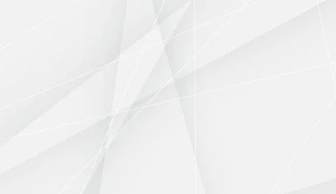 Minimalist abstract white background with geometric shapes and soft grey Stock Illustration