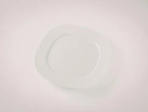 Minimalist abstract white circle design Stock Photos