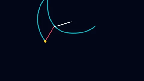 Minimalist abstract white curving lines graphic design background element m.. Stock Footage 343634173