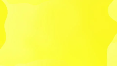 Minimalist Abstract Yellow Gradient Background with Smooth Wavy Shapes Stock Footage 303397283