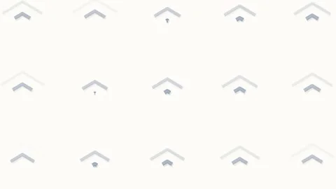 Minimalist Animated Pattern with Geometric Arrow Chevrons on White Background Vídeos de archivo 344232137