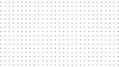 Minimalist Animated Plus Sign Grid Pattern Seamlessly Scrolling on White Stock-Footage 345061167