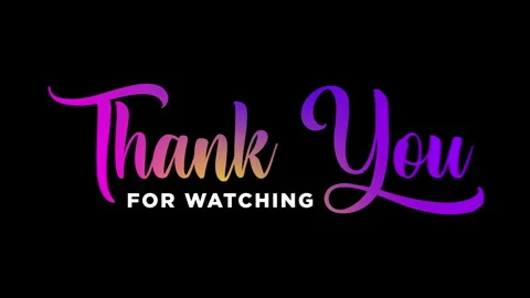 Minimalist Animated Text Thank You  Purple Gradient Animation for Social Me.. Stock Footage 332469953