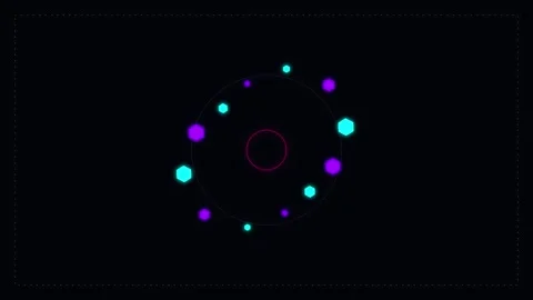 Minimalist Animated Vector Graphics Motion Design Elements 库存影片 346735722