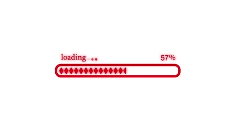 Minimalist Animated Waiting Indicator, Clean Minimal Buffering Bar Animation Stock Footage 309965514