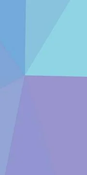 A minimalist arrangement of translucent angular polygons in cool cyan, blue.. Stock Illustration