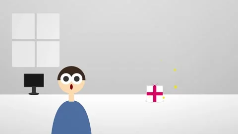 Minimalist avatar illustration on clean abstract background for modern ui d.. Stock Footage 344640360