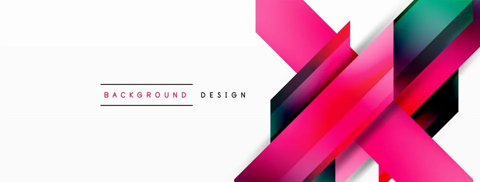 Minimalist backdrop featuring dynamic diagonal gradient lines. Sleek movement Illustrazione stock