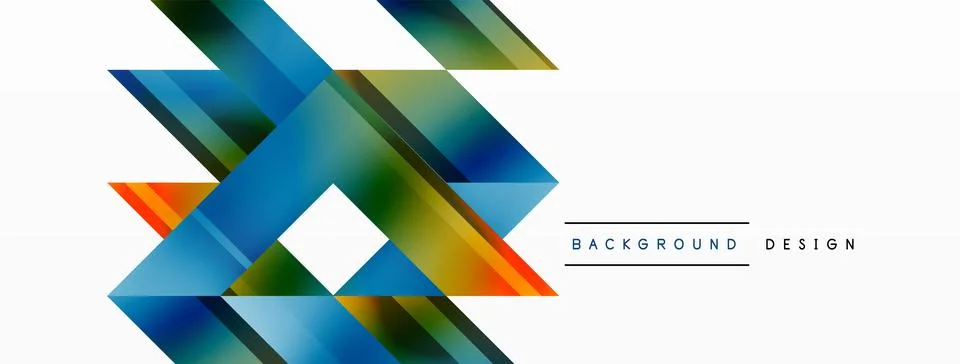 Minimalist backdrop featuring dynamic diagonal gradient lines. Sleek movement Stock Illustration