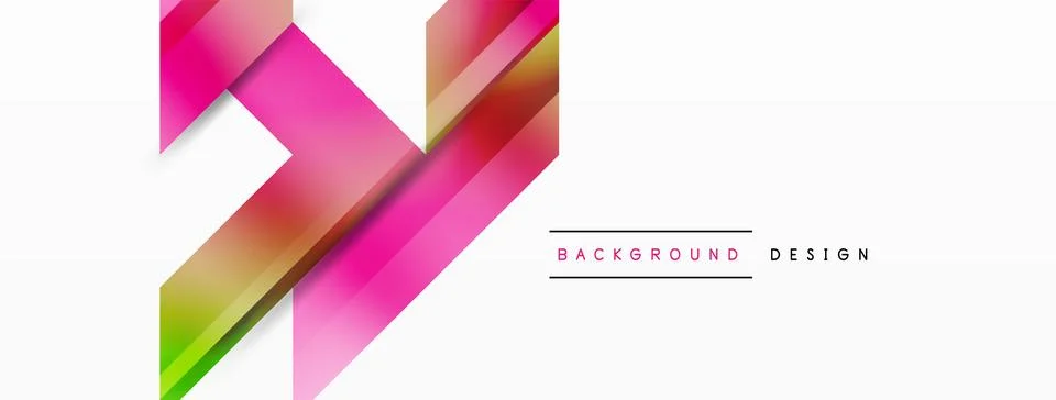 Minimalist backdrop featuring dynamic diagonal gradient lines. Sleek movement Stock Illustration