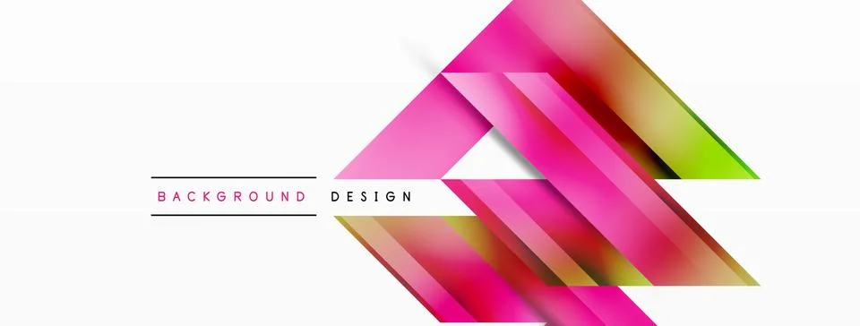 Minimalist backdrop featuring dynamic diagonal gradient lines. Sleek movement 库存插图