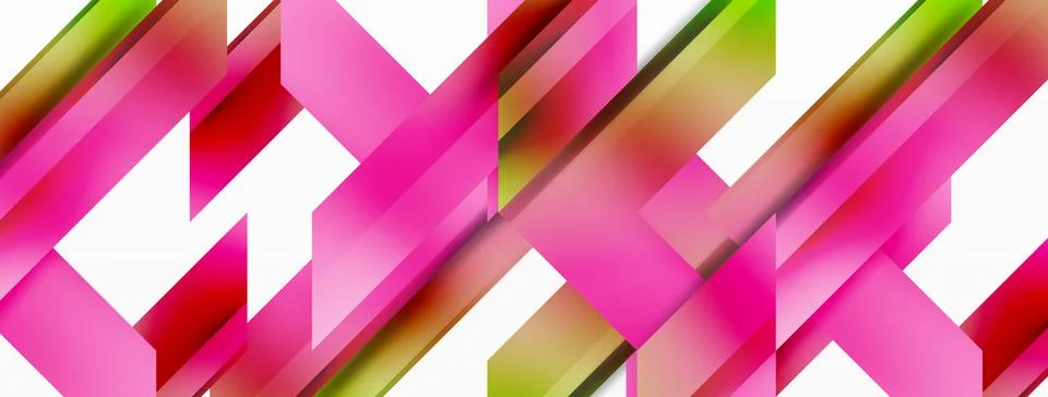 Minimalist backdrop featuring dynamic diagonal gradient lines. Sleek movement 库存插图