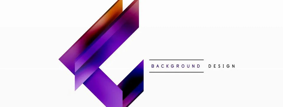 Minimalist backdrop featuring dynamic diagonal gradient lines. Sleek movement 库存插图