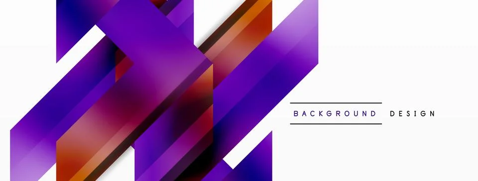 Minimalist backdrop featuring dynamic diagonal gradient lines. Sleek movement Stock Illustration