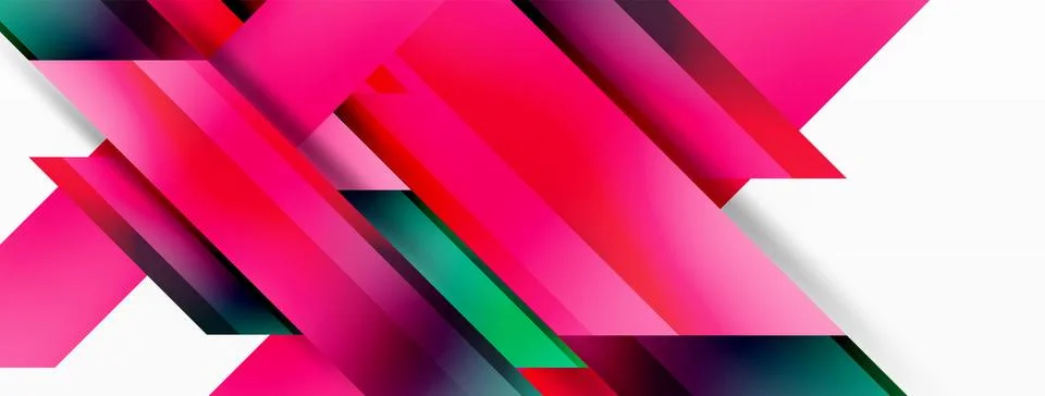 Minimalist backdrop featuring dynamic diagonal gradient lines. Sleek movement Stock Illustration