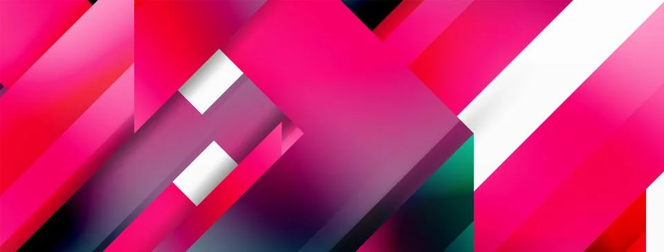 Minimalist backdrop featuring dynamic diagonal gradient lines. Sleek movement 库存插图