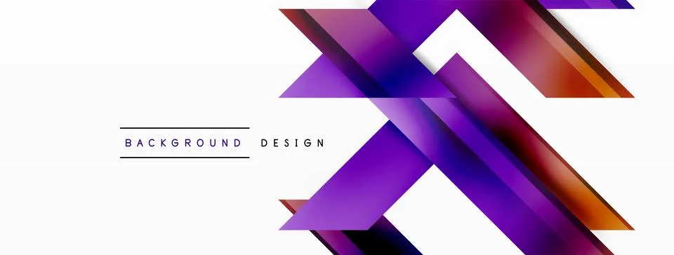 Minimalist backdrop featuring dynamic diagonal gradient lines. Sleek movement Stock Illustration