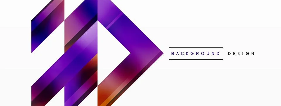 Minimalist backdrop featuring dynamic diagonal gradient lines. Sleek movement Stock Illustration