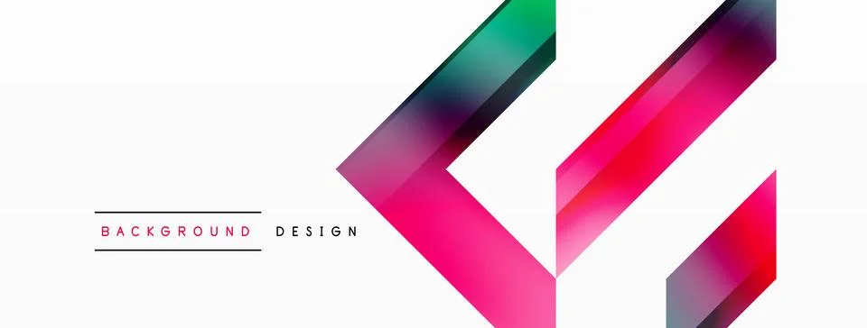 Minimalist backdrop featuring dynamic diagonal gradient lines. Sleek movement Stock Illustration
