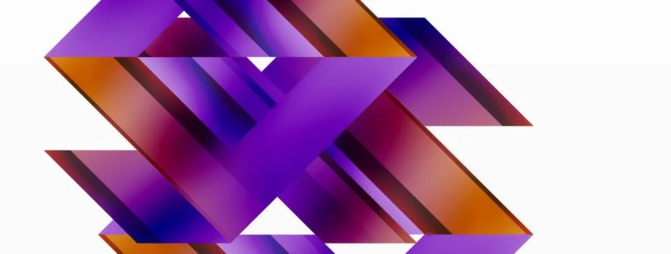 Minimalist backdrop featuring dynamic diagonal gradient lines. Sleek movement Stock Illustration