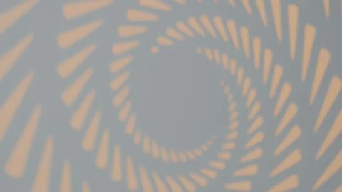Minimalist background: geometric sun rays shadow in a vortex shape Stockbeeldmateriaal 334551321