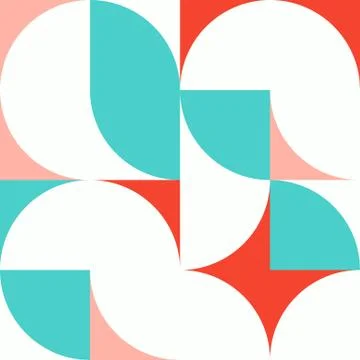 Minimalist background seamless pattern with simple shape イラスト素材