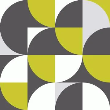 Minimalist background seamless pattern with simple shape Stock Illustration