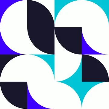 Minimalist background seamless pattern with simple shape イラスト素材