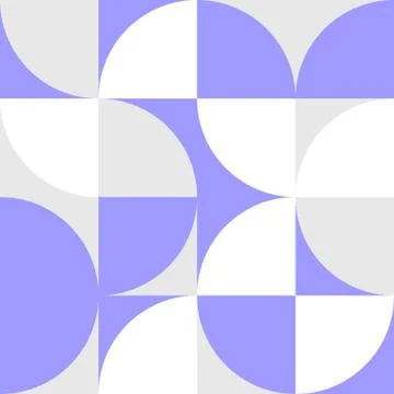 Minimalist background seamless pattern with simple shape Illustrazione stock