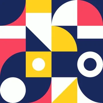 Minimalist background seamless pattern with simple shape 스톡 일러스트