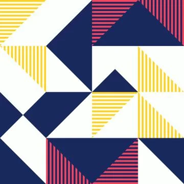 Minimalist background seamless pattern with simple shape 스톡 일러스트