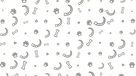 Minimalist background with various gray shapes and symbols Stock Footage 322716754