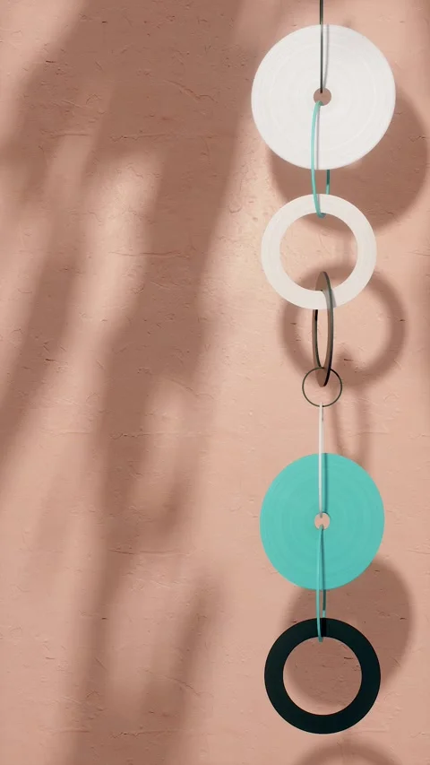 Minimalist backgrounds with interior elements and ceramics Stock Footage 169432605