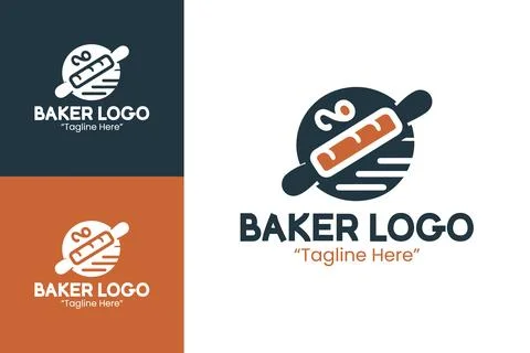 Minimalist Baker Logo Stock Illustration