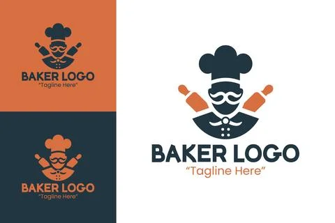Minimalist Bakery Logo Stock Illustration