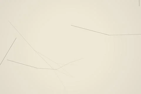 Minimalist beige background with thin black lines Stock Illustration