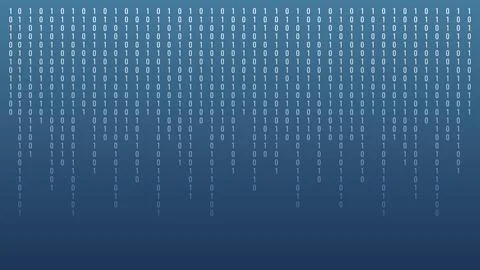 Minimalist binary code background matrix 库存插图