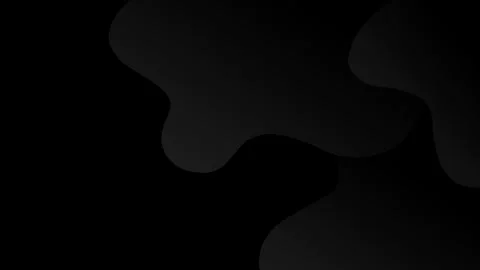 Minimalist Black and Dark Grey Abstract Fluid Pattern Background Loop Stock Footage 343924972