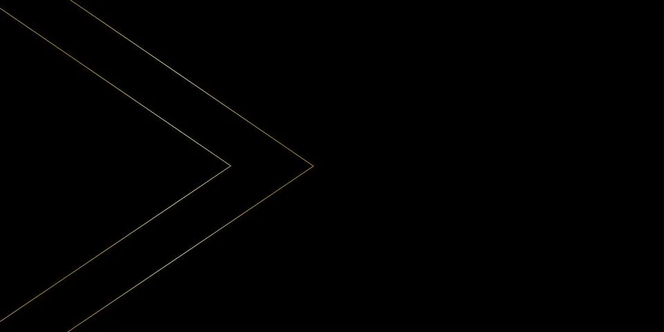 Minimalist Black Arrow Stripe Vector Wallpaper with Tech Style Stock Illustration
