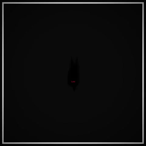 Minimalist Black Background with a Single White Dot - Abstract Concept Stock Footage 346283674