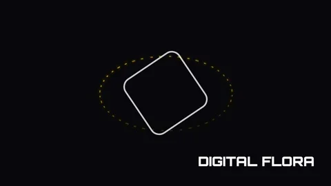 Minimalist black circle abstract background animation loop for video graphics Stock Footage 337656064