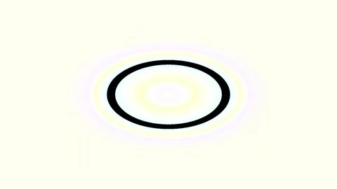 Minimalist black circle animated loop on pastel pink gradient background Stock Footage 336504817