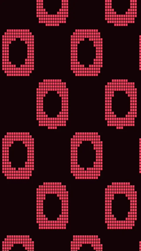 Minimalist black geometric pattern background with repeating abstract squar.. Stock Footage 342524337