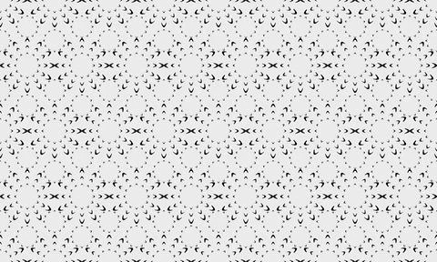 Minimalist Black Graphic Pattern on Off-White Ilustración de archivo
